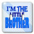 3dRose lsp_13830_2 Im The Little Brother Blue Double Toggle Switch
