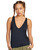 RVCA Women's Minted Tank Top, True Black, Small