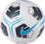 Nike Unisex's NK Academy - Team Recreational Soccer Ball, White/Black/(lt Blue Fury), 5