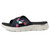 Skechers womens Go Walk Flex Sandal-blossoms Sandal, Black, 6 US