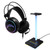 SOAR NFL LED Gaming Headset and Stand, Los Angeles Chargers