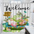 COVOME Shower Curtain for Bathroom Spring Easter Welcome Shower Curtain Gnome Bunny Ears Eggs Long Bath Curtain Home Bathroom Decorations 72x72 Inch