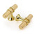 Haliwu 20 Pack/Gold Cabinet Knobs T-bar Knobs, Knurled Cabinet Knobs, Champagne Gold Knobs Brushed Gold Dresser Knobs, Kitchen Cabinet Hardware Drawer Knobs