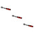 Uonlytech 3pcs Telescopic Wrench Extendable Spanner Right Angle Ratchet Flex Ratchet Automatic Screwdriver