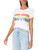 Calvin Klein Jeans Women's Iconic Tee, White, Extra Small