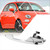 PM PERFORMOTOR Front Left Driver Side Outer Door Handle w/Keyhole Compatible with 12-19 Fiat 500,Chrome
