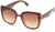 Jessica Simpson Women's J6129 Oversized Cat Eye Sunglasses with UV400 Protection. Glam Gifts for Her, 60.5 mm