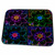 3dRose Cosmos Flower Collage in Neon Glow - Bathroom Bath Rug Mats (rug-8092-1)