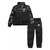 Nike Baby Boys' Therma Dri-Fit 2-Piece Tracksuit & Pants Set (Black(86F279-023)/Volt, 6)