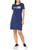 DKNY Women's Essential Logo T-Shirt Dress, Galaxy