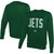 NFL Youth 8-20 Top Pick Team Color Performance Primary Logo Pullover Crewneck Sweatshirt (10-12, New York Jets)