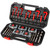 TAILUG Thread Repair Kit, 131-Piece Metric Helicoil Kit in M5 M6 M8 M10 M12 with HSS Drill Bits Taps Threaded Inserts Screw Tap Installation and Tang Break Tool