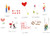 10 Beautiful Romantic Love Cards, Greeting, Valentines Day Cards I Love You from GayaCards (10 Pack)