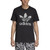 adidas Originals Men's Trefoil Tee, Black Camo, S