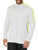 adidas Men's Tiro 21 Track Jacket, Team Light Grey/Bright Yellow, X-Large