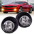 WEZEMLIGHT Fog Light Assembly Replacement For 2010 2011 2012 2013 Chevy Camaro With Halogen Bulbs And Black Bezel (Clear Lens)