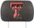 FANMATS NCAA Texas Tech University Red Raiders Polyester Head Rest Cover