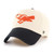 '47 Baltimore Orioles Cooperstown Two Tone Clean Up Dad Hat Baseball Cap - Natural