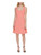 Tommy Hilfiger Women's Scuba Crepe Square Neck Dress, Bloom, 16