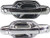 Evan Fischer Exterior Door Handle Set of 2 Compatible with 2004-2012 Chevrolet Colorado, Fits 2004-2012 GMC Canyon Front, Driver and Passenger Side