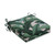 Pillow Perfect Outdoor/Indoor Swaying Palms Capri Square Corner Seat Cushions, 20" x 20", Green 2 Count