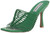 Steve Madden womens Bonds Heeled Sandal, Green, 6 US