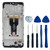 Ygpmoiki LCD Screen Replacement for Cricket Icon 4 WTCKT01 LCD Screen Display Touch Digitizer Assembly with Frame Replacement Icon 4 LCD Display 6.5"