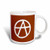 3dRose 16014_1 Anarchy-Ceramic Mug 11-Ounce Multicolored
