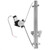 A-Premium Electric Power Window Regulator with Motor Compatible with Mitsubishi Galant 1999-2003 Front Right Passenger Side