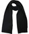 Alfani Mens Space-Dyed Scarf, Black, One Size