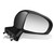 DNA Motoring OEM-MR-TO1321257 Factory Style Powered Right Side View Door Mirror Compatible with 09-12 Toyota Venza