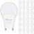JIANGSILING GU24 LED Light Bulb, 9W(100W Equivalent), 5000K Daylight, A19 Shape GU24 Light Bulb, 800 Lumens GU24 Led Bulbs, CRI 85, Non-Dimmable ETL Listed(24-Pack)