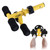 Fitarc Tib Bar, Tibialis Trainer, Tibia Dorsi Calf Raise Machine, Knees Over Toes Equipment for Strengthening Calves/Shins/Ankles, Yellow, Fits 2" Olympic Weight Plates