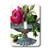 3dRose LLC lsp_35324_1 Pink Rose in Blue Gray Planter Single Toggle Switch