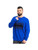 Alfani Mens Ombre Chenille Knit Sweater, Blue, XX-Large