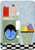 3dRose lsp_44848_1 Red Blue Green Laundry Room Toggle Switch