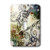 3dRose LSP_43753_1 Painted Navy Blue Aqua Scroll Pattern Toggle Switch