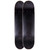 Cal 7 Blank Maple Skateboard Decks| Two Pack (Black, 8.0 inch)