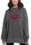 NCAA Arkansas Razorbacks Womens Campus Crew Pullover, Charcoal, Small