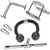 A2ZCARE Combo Tricep Press Down Cable Attachment | Multi-Option: Double D Handle, V-Shaped Bar, Tricep Rope, Rotating Straight Bar