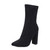 STUPMARY Women's Boots Chunky Heels Pointed Toe Ankle Bootie High Heeled Winter Boots