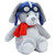 Carter's Take Flight Super Soft Plush Puppy, Grey, White, Blue, Orange