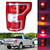 SENSHINE Tail Light Assembly For Ford F150 Accessories 2018 2019 2020 Brake Tail Light Assembly Rear Tail Lamp Replacement OE Style Ruby Red Taillights w/Bulb and Harness Set (Right Passenger Side)