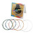 6Pcs/pack Folk Guitar String Steel Core Guitar Strings Set Practice Replacement Part Accessory For Acoustic Folk Guitar Acoustic Guitar Strings Steel Guitar Strings 6 String Set Folk Guitar Strings 6