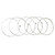 6Pcs/Pack Folk Guitar String Alloy Core Guitar Strings Set Practice Replacement Part Accessory for Acoustic Folk Guitar Acoustic Guitar Strings Copper Alloy Guitar Strings 6 String Set Folk Guitar 6