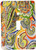3dRose lsp_50864_1 60S Orange Blue Green Yellow Paisley Single Toggle Switch