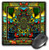 3dRose LLC 8 x 8 x 0.25 Inches Mouse Pad, Psychedelic Red/Yellow/Blue (mp_24841_1)