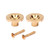 Artibetter 2pcs Guitar Roller String Trees Metal String Retainer String Guide with Screws for Electric Guitar Replacement Parts (Gold)