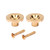 Healifty Guitar Accessories Ukelele Strings 2pcs Roller String Tree Roller String Retainer Guides with Screws for Electric Guitars Bass Parts Replacement (Gold) Ukelele Strings