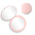 FOME Travel Makeup Mirror with Light, Led Lighted Compact Mirror Led Travel Makeup Mirror Compact Magnifying Mirror 1x/10x Handheld Double Sided Portable Folding Mirror Handbag Purse Pocket